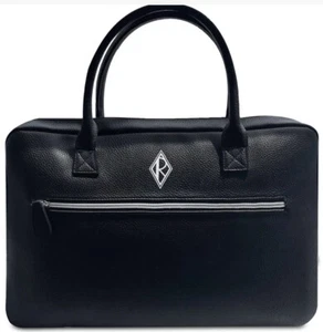 Polo Fragancias RALPH LAUREN Negro Mensaje/Bolsa de Llevar con Logotipo NUEVO - Imagen 1 de 5