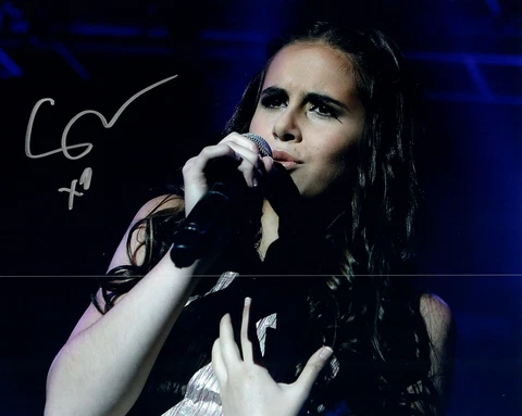 CARLY ROSE SONENCLAR AUTOGRAPH SIGNED 8X10 PHOTO #18 SINGER X-FACTOR SUBURBIA Cover