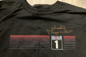Sema Mobil 1 One Magnus Walker Signed T Shirt New Size Large - Picture 1 of 3