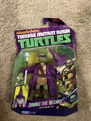 Nuevo DONNIE THE WIZARD - Nickelodeon Teenage Mutant Ninja Turtles LARP Playmates Foto 1 de 3