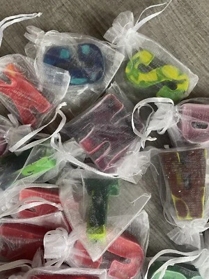Initial Crayons Handmade Party Favors Letter Crayons Comes In Small Bag Children - Image 1 of 4