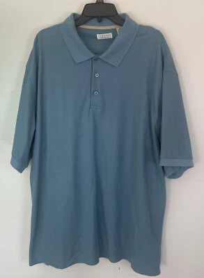 Vintage Timeout Sportswear Golf Polo Mens Size 4X Aqua - Image 1 of 4