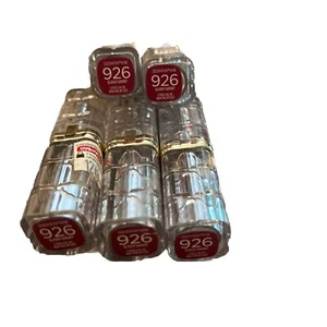 L'OREAL COLOUR RICHE SHINE LIPSTICK 926 GLASSY GARNET- 5 Pack! - Picture 1 of 1