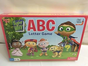 NEU BUCHSTABENSPIEL SUPER WARUM BRETTSPIEL VORSCHULE SPIELEN LERNSYSTEM 2 BIS 4 SPIELER - Bild 1 von 3