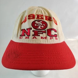Vintage San Francisco 49ers Hat Cap Snapback NFC Champs American Needle NFL Read - Picture 1 of 21