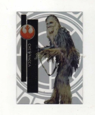2015 Topps Star Wars HIgh Tek #9 ... CHEWBACCA Form 1 Pattern 1 - Image 1 of 2