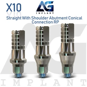 10 gerade Schulterprothese konische Verbindung RP Titan 2,65 mm - Bild 1 von 5