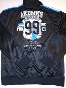 Vintage AKDMKS Akademiks Heritage Mens Zip Up Track Jacket XL - Picture 1 of 3