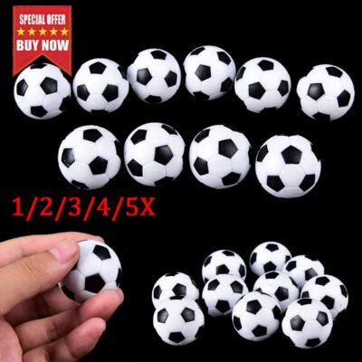 3/4/5x 32mm Fussball Tabelle Kickerbälle Foosball Ersatz-Ball Football FAST Neu - Bild 1 von 4
