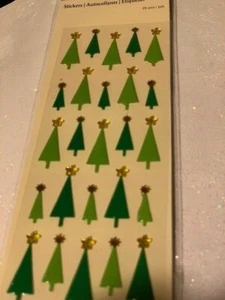RECOLLECTIONS 3D STICKERS CHRISTMAS TREE ACRYLIC STICKERS - Picture 1 of 5