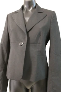 Portmans - size 10 - black jacket - narrow pinstripe with buttons #eBayMarket - Picture 1 of 12