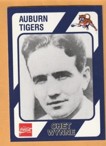 Chet Wynne Auburn Tigers 1989 Card #217 Notre Dame Norton Kansas 11J - Picture 1 of 2