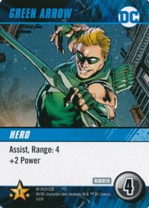 GREEN ARROW DC Comics Deck Building Game REBIRTH