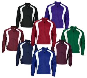 Asics Caldera Men's Athletic Windbreaker Warm Up Jacket, Several Colors - Picture 1 of 9