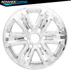 Fits 15-17 Ford F-150 4PCS 17 Inch Wheel Center Covers Rim Hubcaps Chrome ABS Ford Ikon