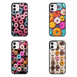 Charm Case Countless Red frosted donut For Samsung Galaxy Apple iPhone - Picture 1 of 25
