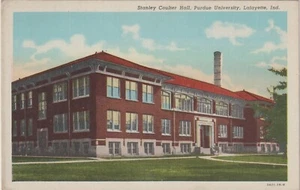 STANLEY COULTER HALL, PURDUE UNIVERSITY, LAFAYETTE, INDIANA UNUSED POSTCARD - Picture 1 of 2