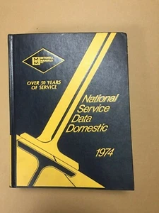 1974 Domestic Car Service and Repair Manual by Mitchell Manuals - Picture 1 of 3