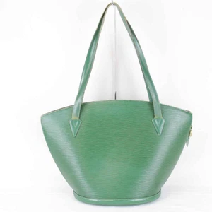 Bolso de Hombro LOUIS VUITTON Saint Jacques M52264 Cuero Epi Borneo Verde Usado - Imagen 1 de 10