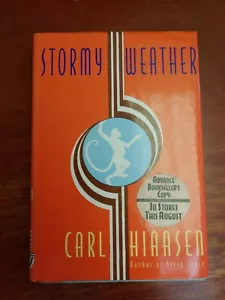 Stormy Weather von Carl Hiassen (1995, Hardcover) Vorverkauf Buchhändler Kopie - Bild 1 von 7