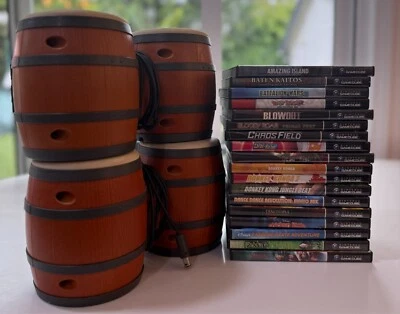 18 Nintendo Gamecube CIB Games Lot - Chibi-Robo, Donkey Konga, Skate Adventure - Image 1 of 4