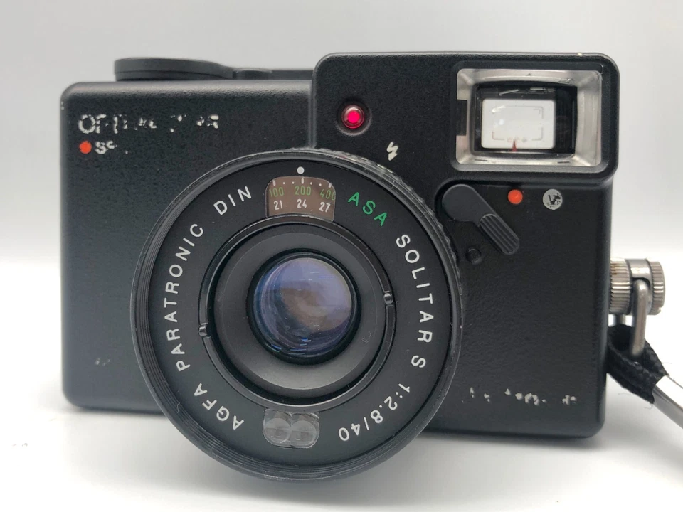 Câmera de Filme Compacta Agfa Optima 1035 Sensor RANGEFINDER Solitar 35mm Do Japão - Imagem 1 de 4