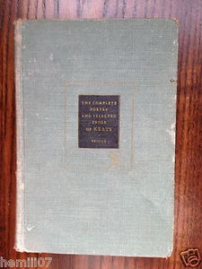 1951 The Complete Poetry and Selected Prose of Keats-Briggs -The Modern Library - Imagen 1 de 10