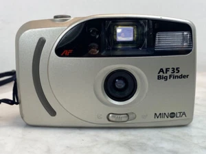 MINOLTA AF 35 Big Finder Point & Shoot Camera. 35mm Film WORKS - Picture 1 of 11