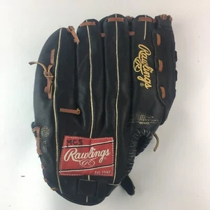 Rawlings RS125 Black 12.5" Renegade Baseball Glove Leather Fastback RHT - Picture 1 of 8