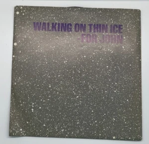 Yoko Ono Walking On Thin Ice 7" Vinyl Single with Picture Sleeve Mint - Picture 1 of 3