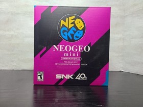 NEO GEO Mini International Classic Edition SNK 40th Anniversary Open Box