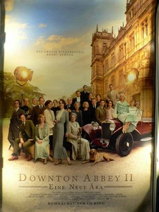 Downton Abbey II - Eine neue Ära - Maggie Smith - Filmposter 120x80cm gerollt - Picture 1 of 1