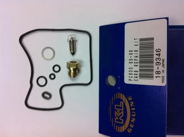 Kit de reconstrucción de carburador económico K&L para Honda PC800 Pacific Coast 89-90,94-98 Foto 1 de 1