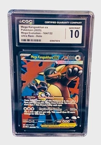 Pokemon Mega Kangaskhan ex 164/132 CGC 10/ Mega Evolution/ Ultra Rare- Holo 🔥  - Picture 1 of 2