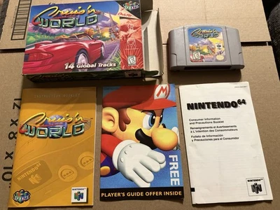 Nintendo 64 Game - Cruis'n World CIB Complete - Image 1 of 4