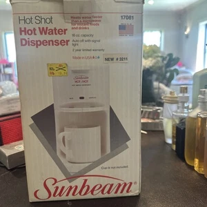 BRAND NEW Vintage Sunbeam 17081 Hot Shot Hot Water Dispenser Free Ship 3211 FAST - Picture 1 of 9