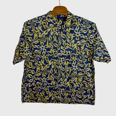 Vintage OP Ocean Pacific Hawaiian Shirt Mens XXL Resort wear Beach Button Up - Image 1 of 4