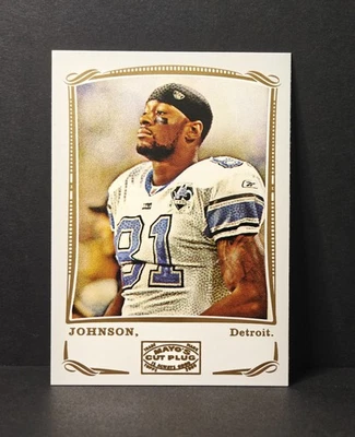 2009 Topps Mayo #282 CALVIN JOHNSON Lions HOF - Image 1 of 2