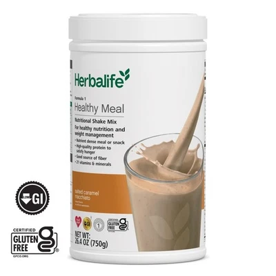 Mezcla de batido nutricional Fórmula 1 Healthy Meal edición limitada: máquina de caramelo salado Foto 1 de 4