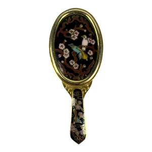 Antique Mini Hand Mirror / Art Deco / Victorian - Picture 1 of 4