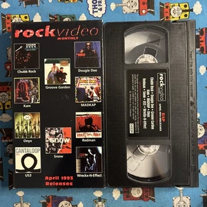 Rock Video Monthly Rap Releases April 1993 VHS Rare Onyx Redman - Picture 1 of 5