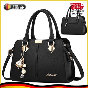Damen Handtasche Weiches Leder Groß Shopper Tasche Umhängetasche *hultertasche - Bild 1 von 19