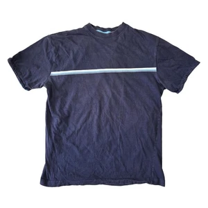 Vintage Baileys Point Shirt Men L 2000s Skater Grunge Cyber Y2k Punk Surf Hiphop - Picture 1 of 5