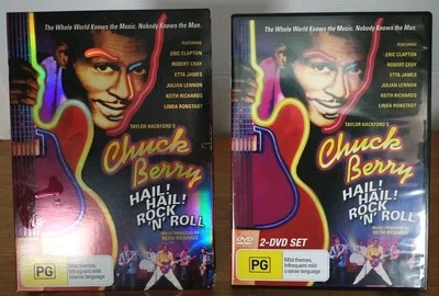 Chuck Berry Hail Hail Rock ‘N’ Roll Region 2-5 DVD 2 Disc Set Musical Tribute EX - Image 1 of 4