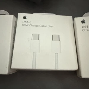 Apple 60W USB-C Charger Braided Cable - Brand new - 3 available - Picture 1 of 3
