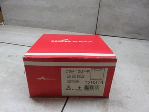 NEW Cooper Wheelock DSM-12/24-R - Dual Sync Module, 12/24VDC/DWR, Red, 126374 - Picture 1 of 2
