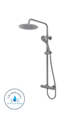 Tavistock Quantum Dual Function Bar Shower System - Gunmetal SQT1514 - Image 1 of 4