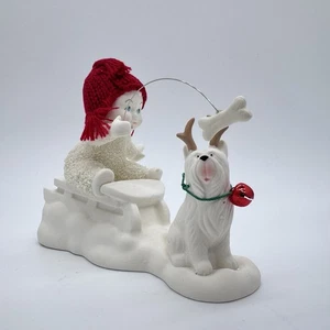 Department 56 Snowbabies "Won't You Guide My Sled?" 6003545 Weihnachtsfigur - Bild 1 von 9