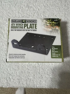 ATV Winch Mounting Plate Badland 60522 Heavy Duty Steel Fits 2000–3500 lb Winch - Bild 1 von 2