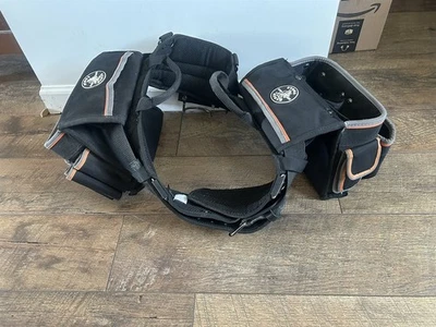 KLEIN TOOLS Tradesman Pro Electricians Tool Belt Size XL Adjustable 40-44" Waist - Image 1 of 4